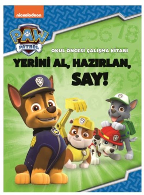 Paw Patrol Okul Öncesi Çalışma Kitabı