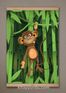 Full Frame Kanvas Poster - Bambu Ormanında Maymun - KAYIN (FFK-CK01)