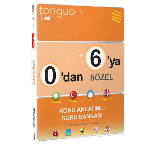 0'dan 6'ya Sözel Konu Anlatımlı Soru Bankası