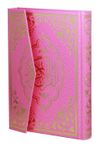 Kur'an-ı Kerim G&ouml;kkuşağı Renkli, Pembe Cilt (M&uuml;h&uuml;rl&uuml;)
