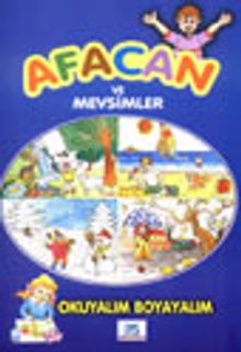 Afacan ve Mevsimler Okuyalım Boyayalım