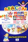 Afacan 8 Kitap Okuma - Boyama Dizisi