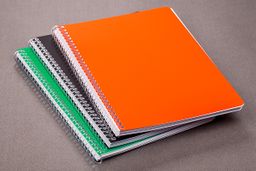 Bookinzi Okul Defteri -  80gr 70 yaprak A5 Spiralli 3'lü Mavi Set Defter (Çizgili, Çizgisiz, Kareli)