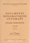 Documents Diplomatiques Ottomans (I Volume)