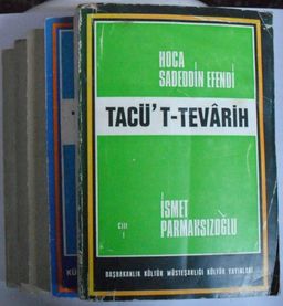 Tacü't-Tevarih (5 Cilt Takım) Kod:6-G-38
