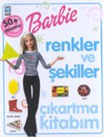 Barbie Renkler ve Şekiller Çıkartma Kitabı