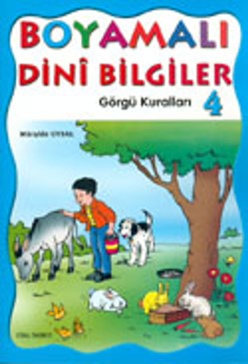 Boyamalı Dini Bilgiler 4/ Ahlak ve Görgü Kuralları (Büyük Boy)