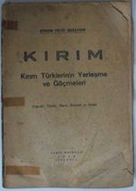 Kırım/Kırım Türklerinin Yerleşme ve Göçmeleri Kod:8-B-24