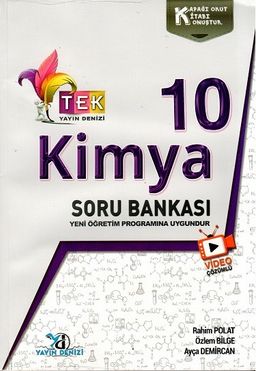 10. Sınıf TEK Serisi Video Çözümlü Kimya Soru Bankası