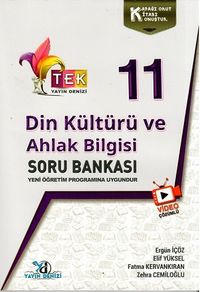 11. Sınıf TEK Serisi Video Çözümlü Din Kültürü ve Ahlak Bilgisi Soru Bankası