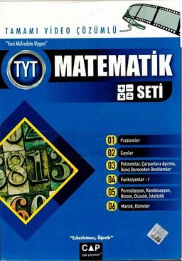 TYT Matematik Seti Tamamı Video Çözümlü
