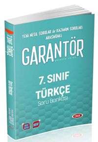 7. Sınıf Garantör Türkçe Soru Bankası 