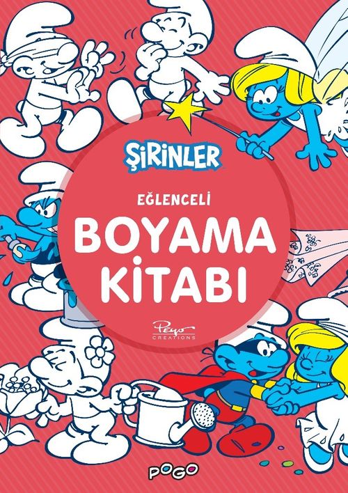 Şirinler Eğlenceli Boyama Kitabı