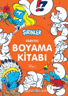 Şirinler / Öğretici Boyama Kitabı - Peyo