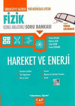 Fizik Hareket ve Enerji Konu Anlatımlı Soru Bankası