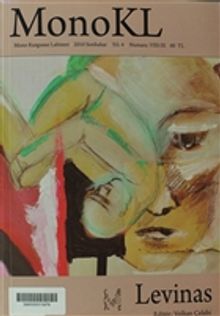 MonoKL Sayı: 8-9 Levinas Özel Sayı