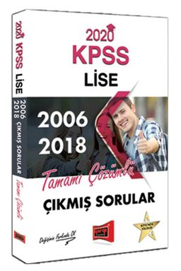 2020 KPSS Lise 2006-2018 Tamamı Çözümlü Çıkmış Sorular