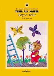 Tekir als Maler-4 / Boyacı Tekir