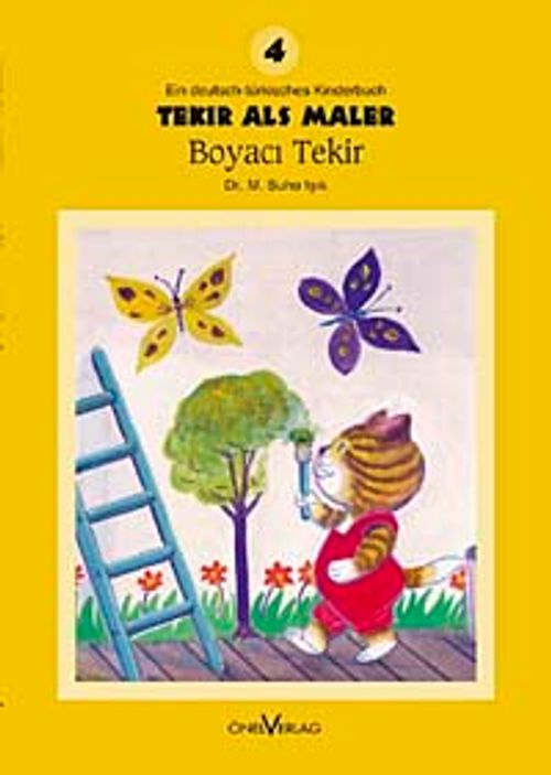 Tekir als Maler-4 / Boyacı Tekir
