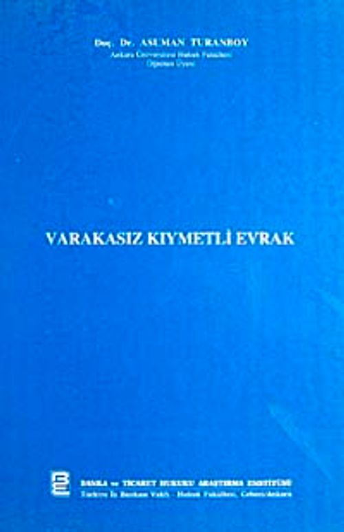 Varakasız Kıymetli Evrak