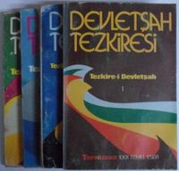 Devletşah Tezkiresi / Tezkire-i Devletşah / (4 Cilt Takım) (Kod: T-44)