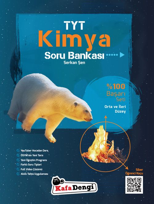TYT Kimya Soru Bankası Yeni Orta ve İleri Düzey 
