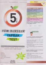 5. Sınıf Tüm Dersler Yaprak Test