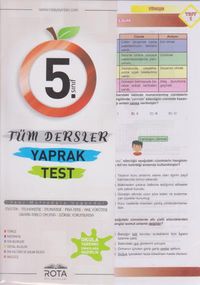 5. Sınıf Tüm Dersler Yaprak Test