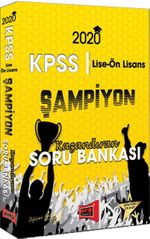 2020 KPSS Lise-Ön Lisans Genel Yetenek Genel Kültür Şampiyon Kazandıran Soru Bankası