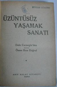 Üzüntüsüz Yaşamak Sanatı Kod: 5-F-40