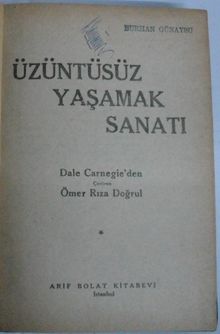 Üzüntüsüz Yaşamak Sanatı Kod: 5-F-40