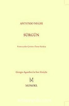 Sürgün - Antonio Negri