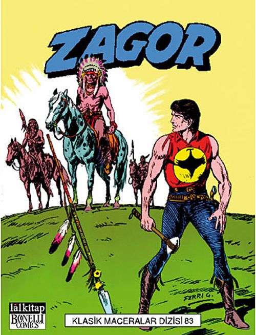 Zagor Klasik Maceralar Dizisi Cilt:83
