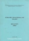 Türk Dili Araştırmaları Yıllığı Belleten 1998 / 1