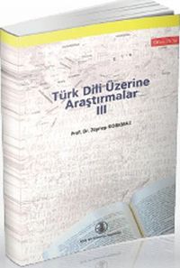 Türk Dili Üzerine Araştırmalar 3.Cilt