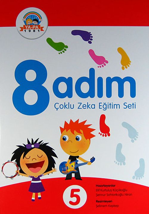8 Adım Çoklu Zeka Eğitim Seti -5
