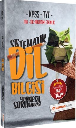 2020 KPSS TYT Sistematik Dil Bilgisi Yeni Nesil Soru Bankası