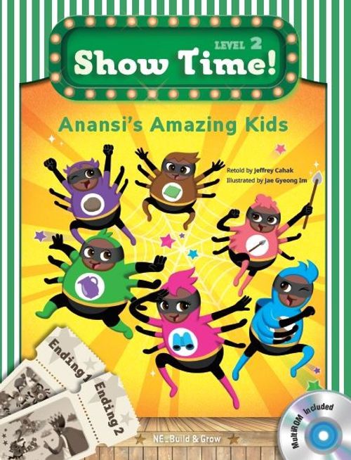 Anansi's Amazing Kids (SB+WB+MultiROM) (Show Time Level 2)