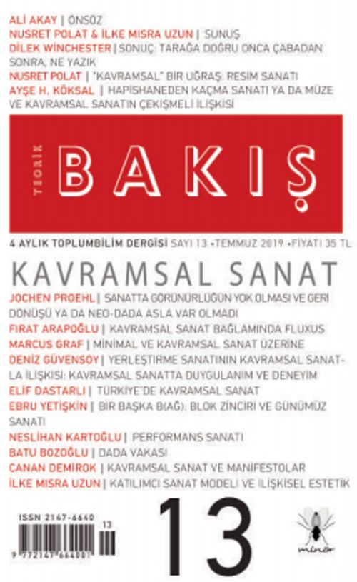 Teorik Bakış 4 Aylık Toplumbilim Dergisi Sayı:13 Temmuz 2019