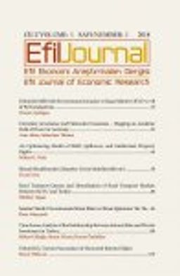 Efil Ekonomi Araştırmaları Dergisi Cilt:1 Sayı:1