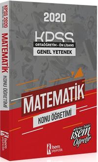 2020 KPSS Ortaöğretim Ön Lisans Matematik Konu Öğretim