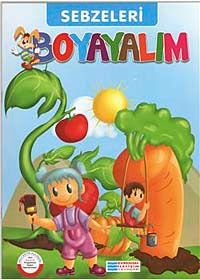 Sebzeleri Boyayalım / Mavi Seri