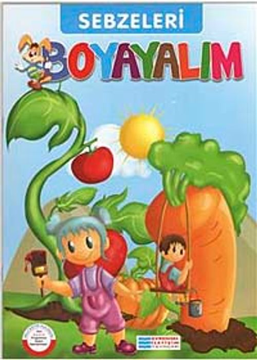 Sebzeleri Boyayalım / Mavi Seri