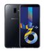 Telefon Kılıfı - Samsung Galaxy J6  - Yüzüklü Şeffaf - Siyah (TŞY-022)</span>