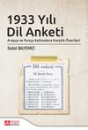 1933 Yılı Dil Anketi & Arap&ccedil;a ve Fars&ccedil;a Kelimelere Karşılık &Ouml;nerileri