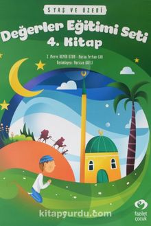 Değerler Eğitimi Seti 4. Kitap Stickerli (5 Yaş ve Üzeri) - Nuran Ferhan Can