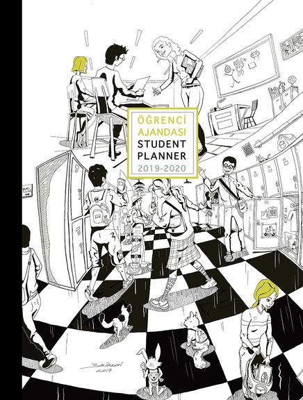 Student Planner 2019-2020 Öğrenci Ajandası (Kod:3051)
