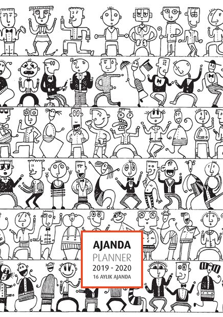 2019-20120 16 Aylık Ajanda (Ürün kodu:3060)