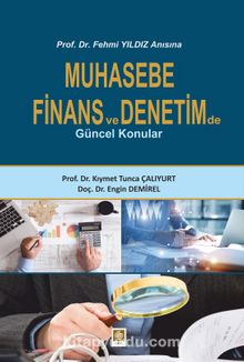 Muhasebe-Finans ve Denetimde Güncel Konular - Dr. Engin Demirel