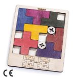 Montessori Ahşap Zeka Oyunları / w-Sliding Puzzle 1 
